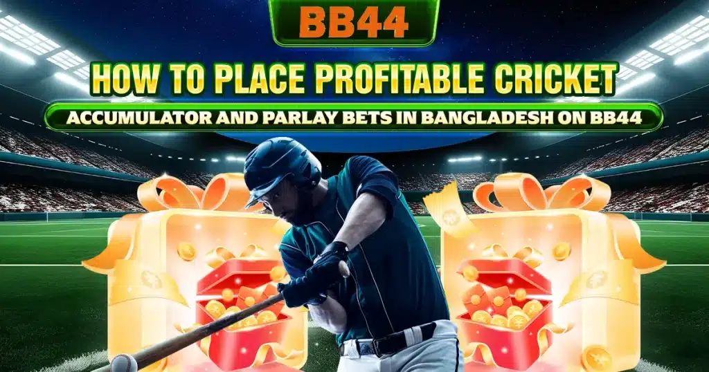 How to place profitable cricket accumulator and parlay bets in Bangladesh on BB44