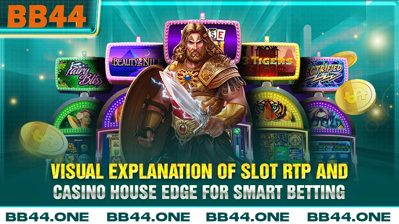 Visual explanation of slot RTP and casino house edge for smart betting